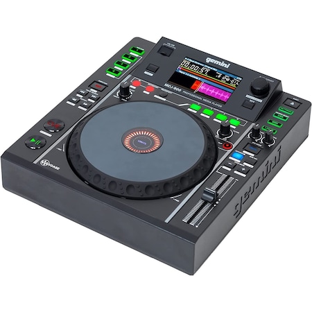 Gemini USB Media Player and MIDI controller with 43 screen  8 touch sensitive jog wheel MDJ-900
